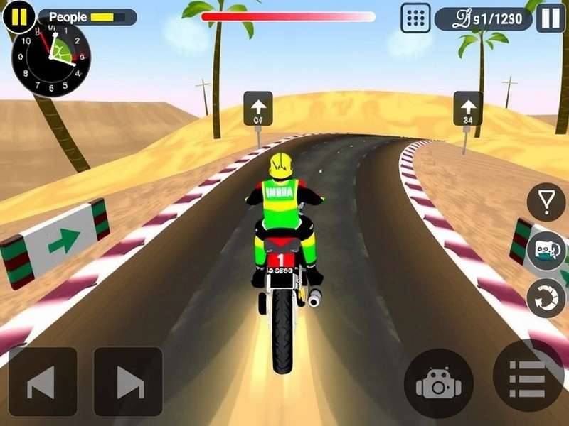 Indian Rally Glory Game Screenshot